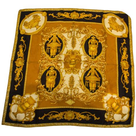 versace scarf zalando|vintage Versace scarf.